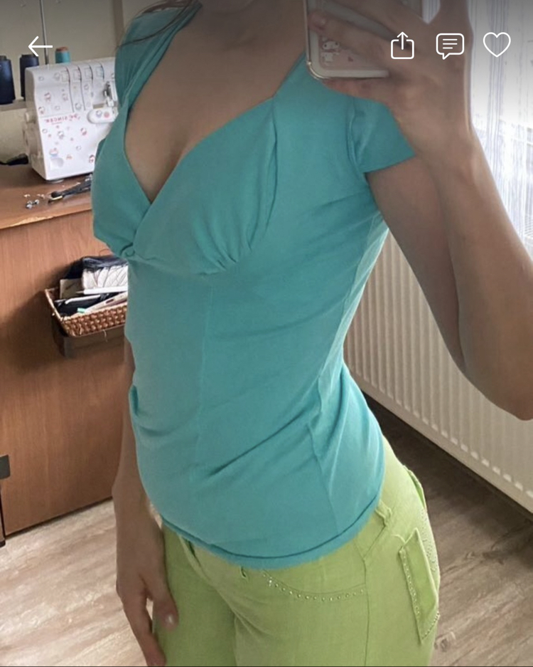 Tuscan top Turkuaz
