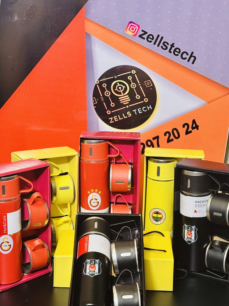 Taraftar Vacum Termos 3’lü Set