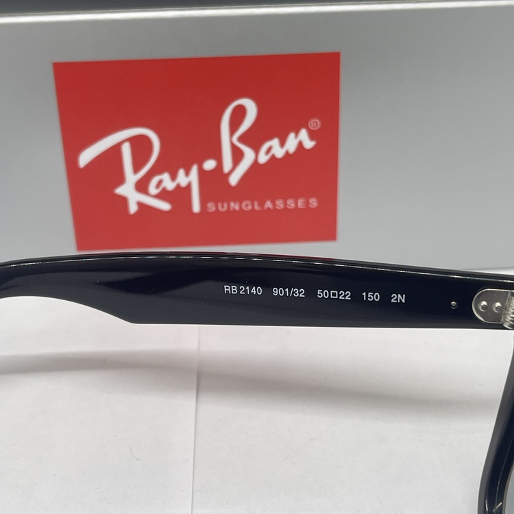 RAYBAN RB-2140 SİYAH ÇERÇEVE ŞEFFAF CAM ERKEK