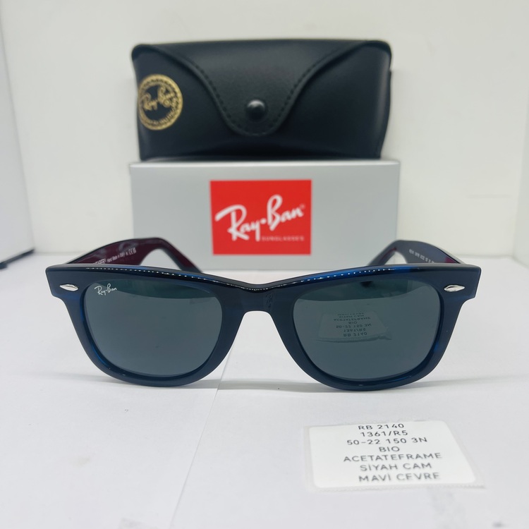 RAYBAN RB-2140 MAVİ ÇERÇEVE MAVİ CAM ERKEK