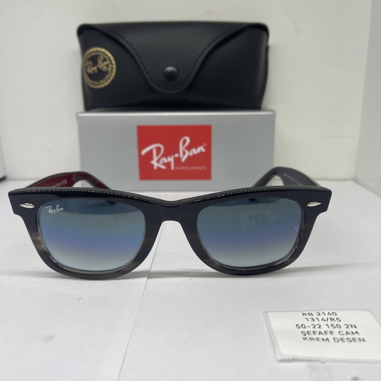 RAYBAN RB-2140 SİYAH ÇERÇEVE ŞEFFAF CAM ERKEK