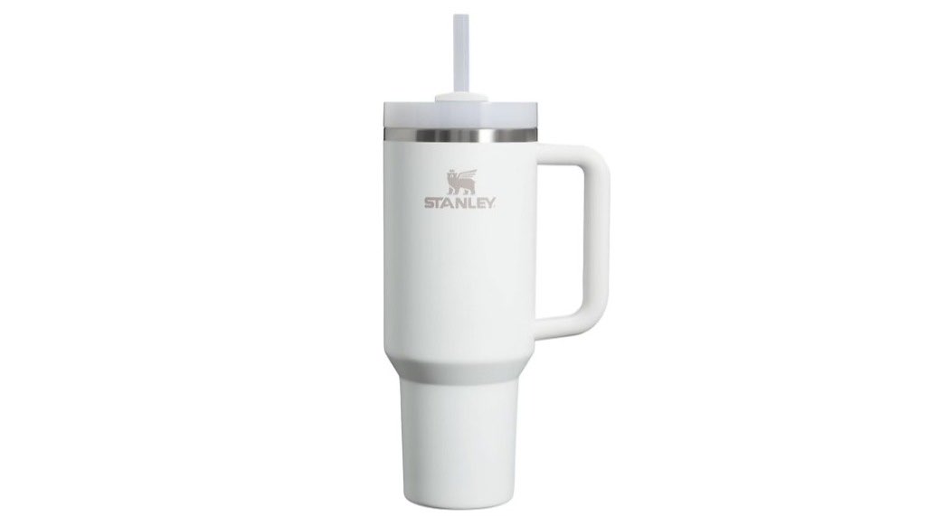 Stanley Quencher Beyaz 1.18 lt Pipetli Termos Bardak