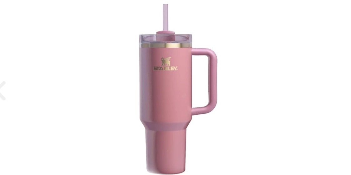 Stanley Quencher Pembe 1.18 lt Pipetli Termos Bardak