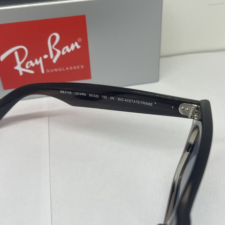 RAYBAN RB-2140 SİYAH ÇERÇEVE ŞEFFAF CAM ERKEK