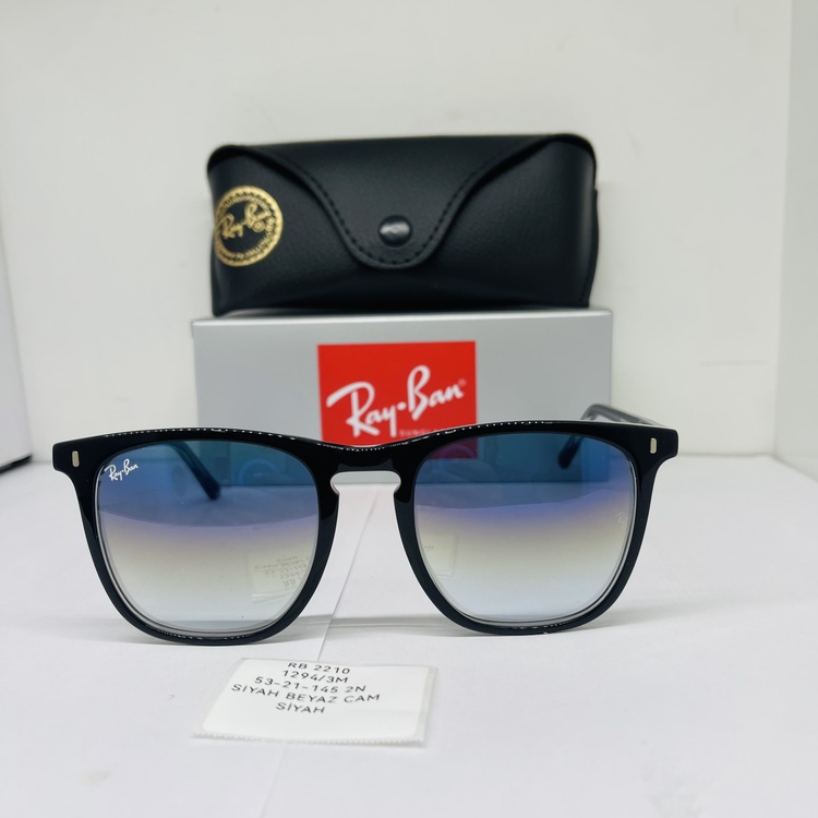 RAYBAN RB-2210 SİYAH ÇERÇEVE ŞEFFAF CAM ÜNİSEX