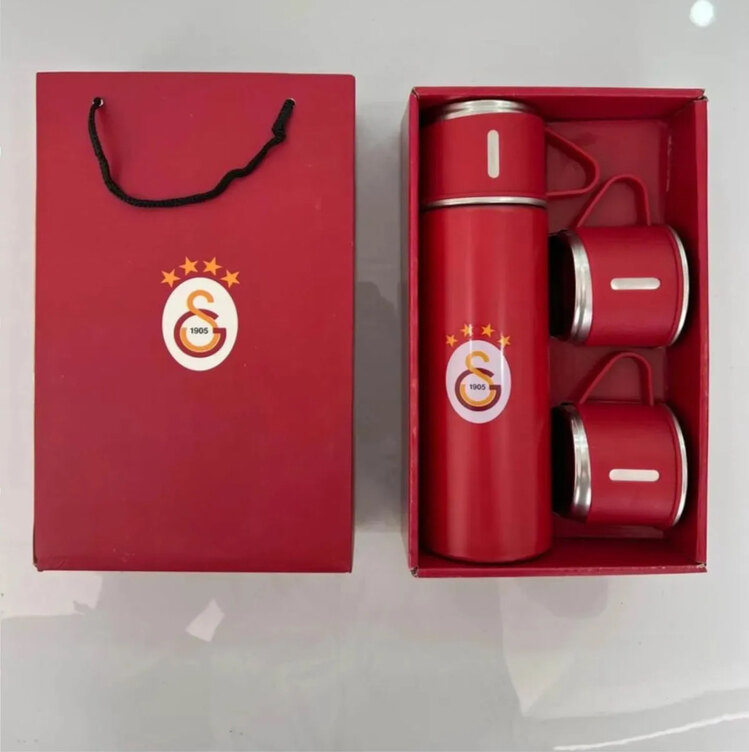Taraftar Vacum Termos 3’lü Set