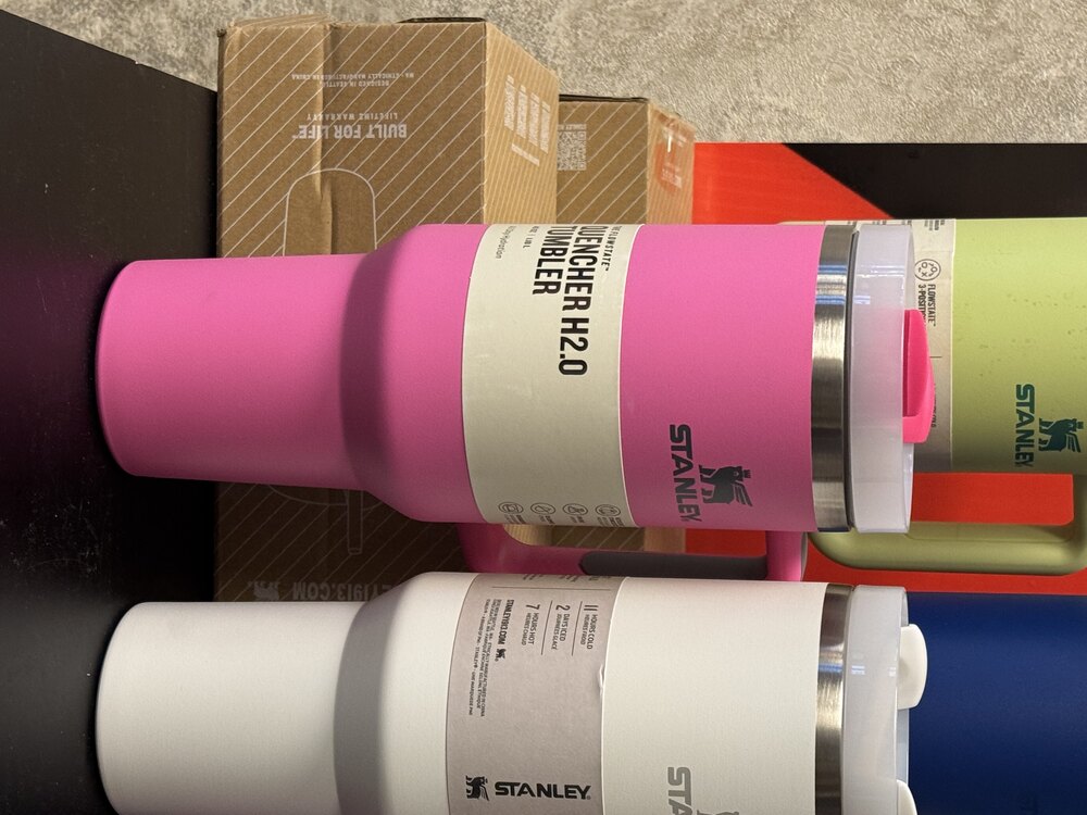 Stanley Quencher Pembe 1.18 lt Pipetli Termos Bardak