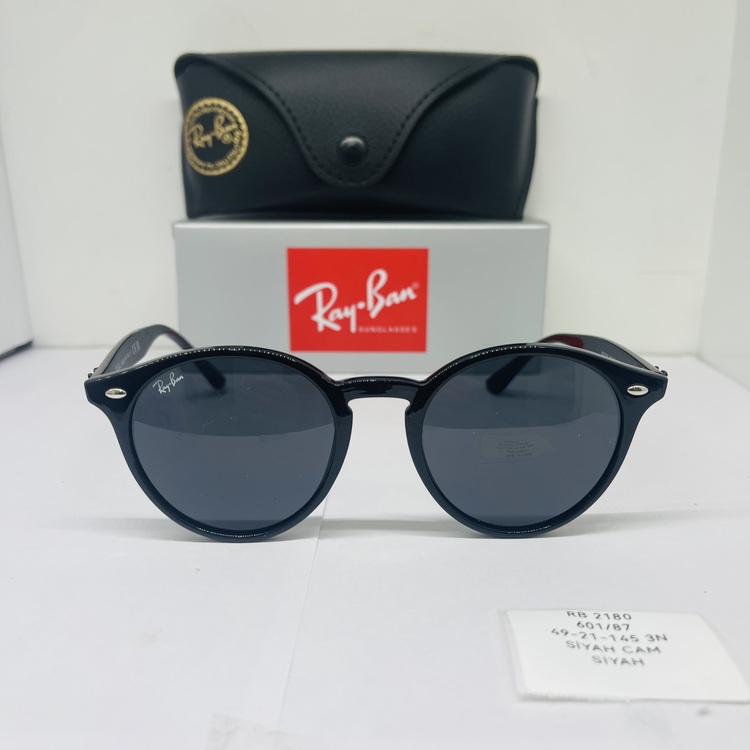 RAYBAN RB-2180 SİYAH ÇERÇEVE SİYAH CAM ÜNİSEX
