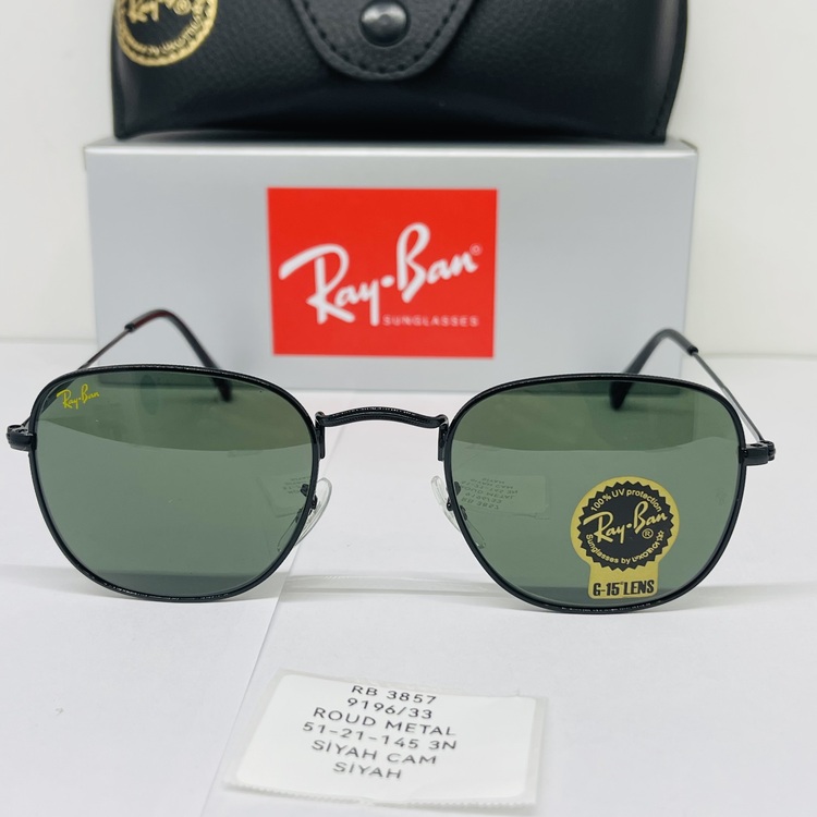 RAYBAN RB-3857 SİYAH ÇERÇEVE SİYAH CAM ÜNİSEX