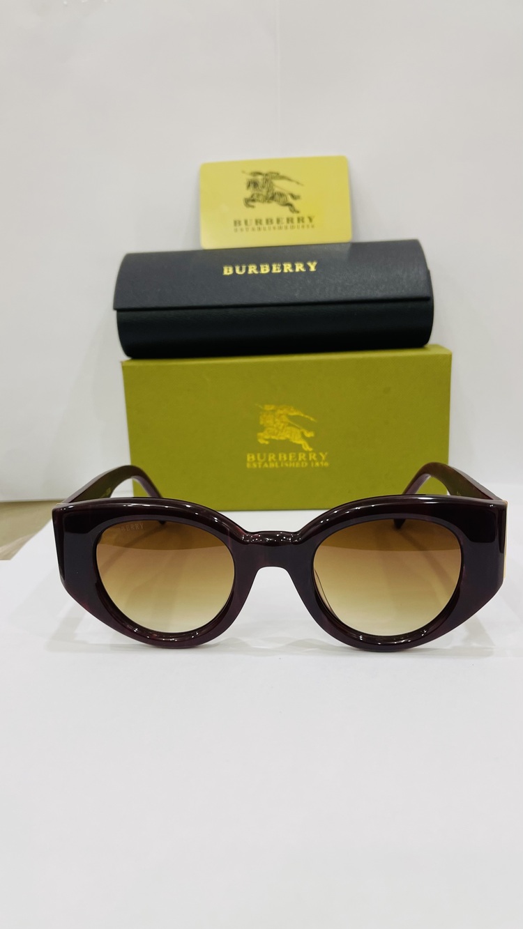 BURBERRYKAHVE ÇERÇEVE KAHVE ŞEFFAF CAM