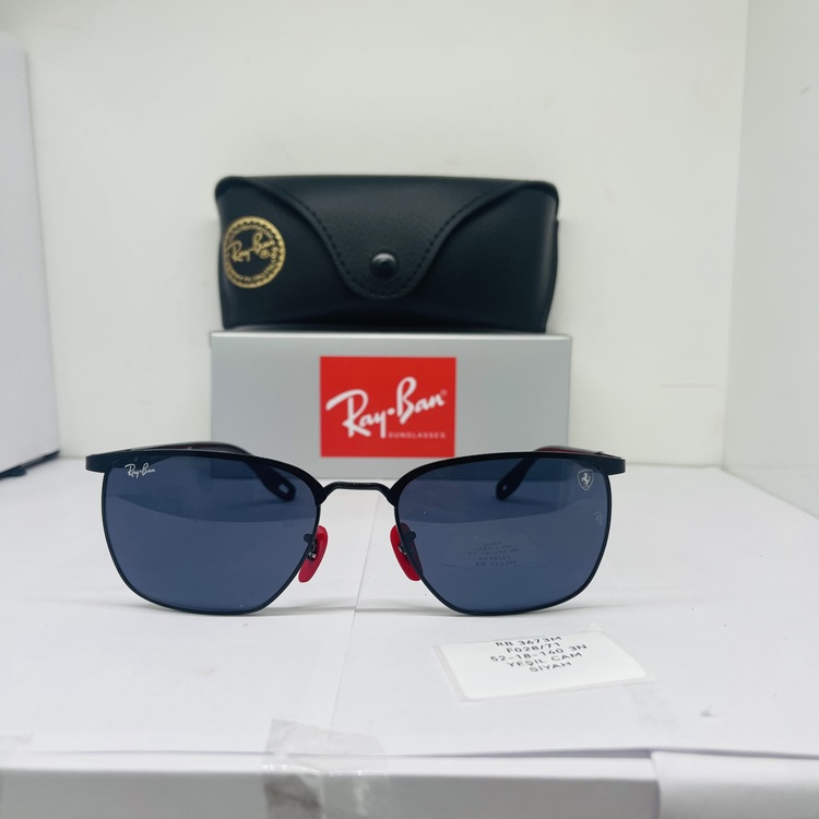 RAYBAN RB-3673 SİYAH ÇERÇEVE MAVİ CAM ERKEK