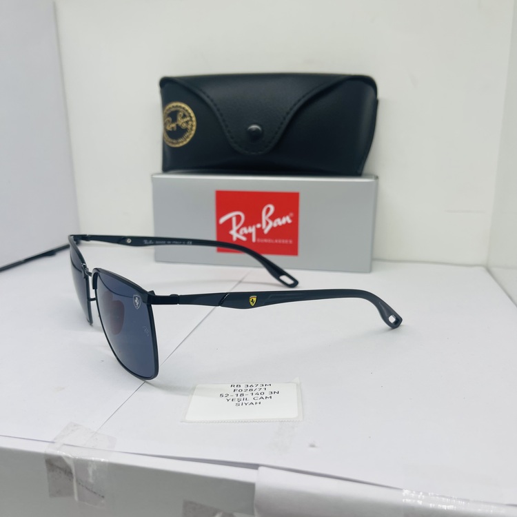RAYBAN RB-3673 SİYAH ÇERÇEVE MAVİ CAM ERKEK