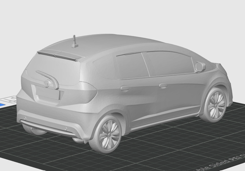 Honda jazz 2012 (3D Baskı)