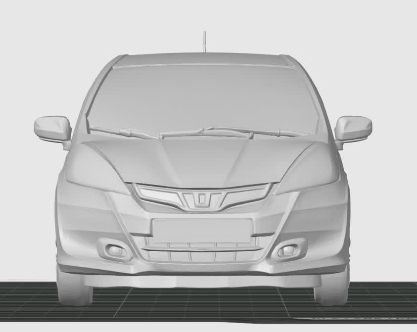 Honda jazz 2012 (3D Baskı)