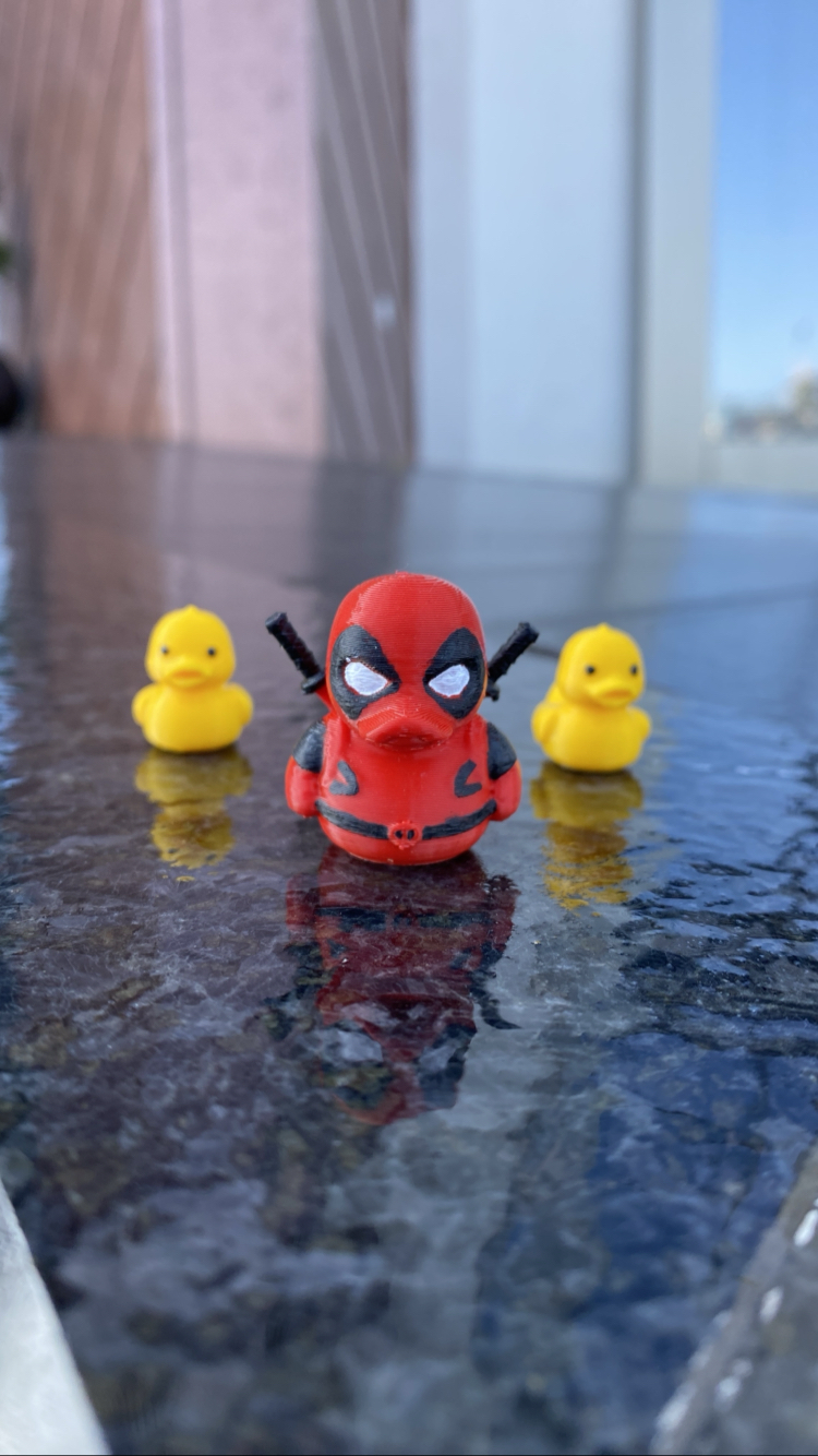 Deadpool Ördek ve Yavruları Araç İçi Süs / Masa süs 