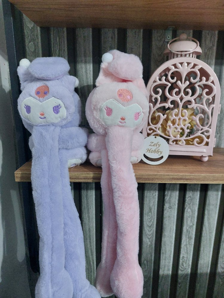 Kuromi Sesli ,Peluş Kulaklıkk