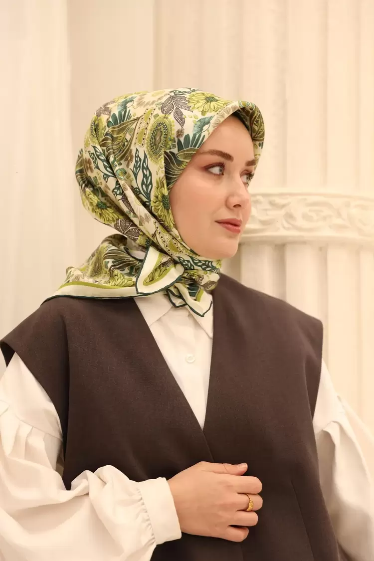 SİLK HOME İpek Twill Eşarp 11463-24