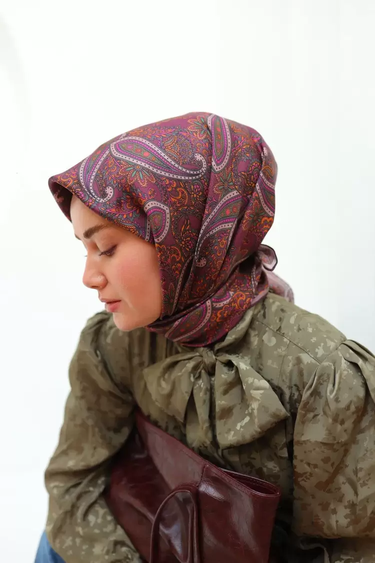 SİLK HOME Sura İpek Eşarp 11455-s23