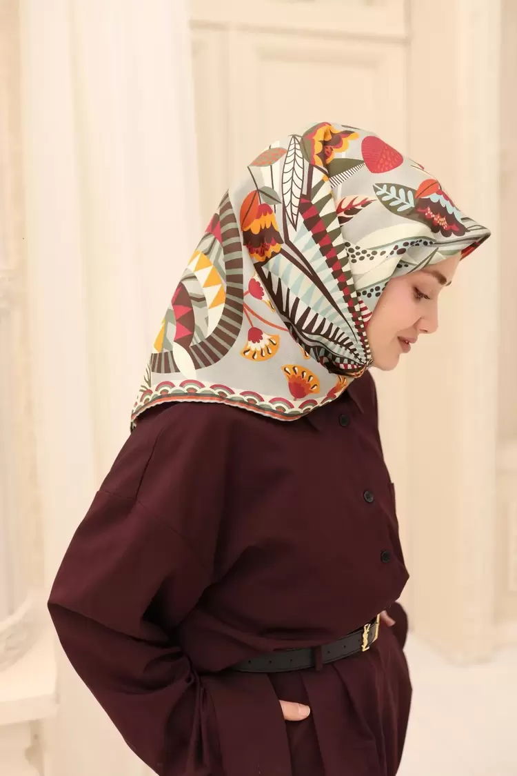 SİLK HOME İpek Twill Eşarp 11461-12