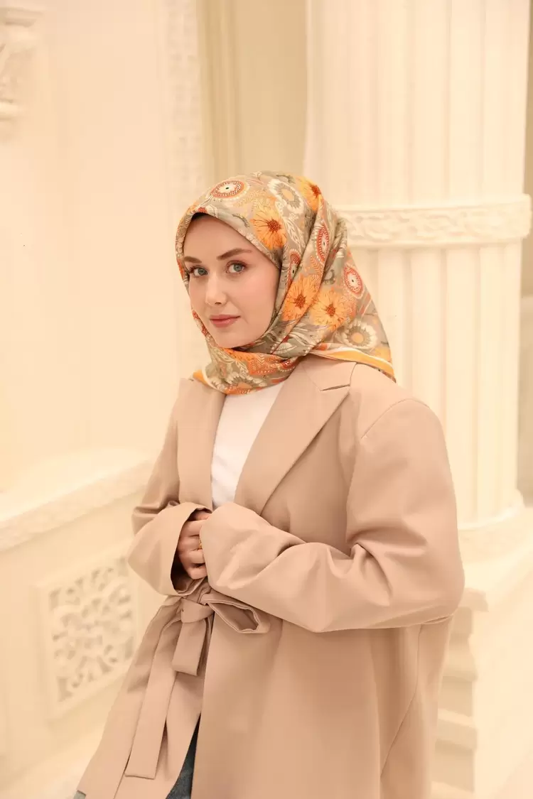 SİLK HOME İpek Twill Eşarp 11463-12