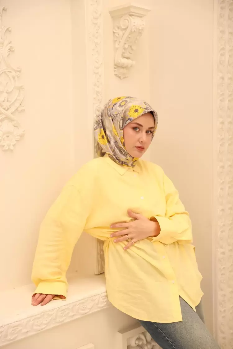 SİLK HOME İpek Twill Eşarp 11463-11
