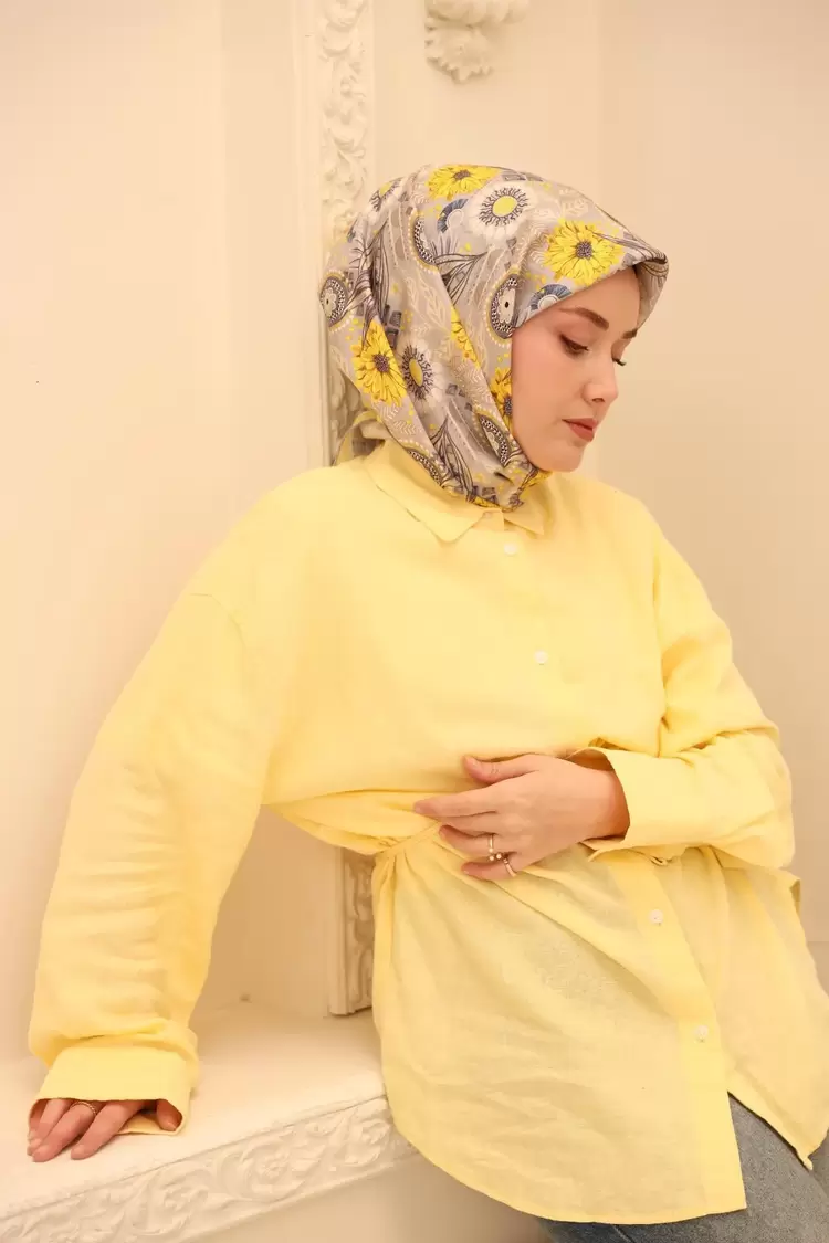 SİLK HOME İpek Twill Eşarp 11463-11