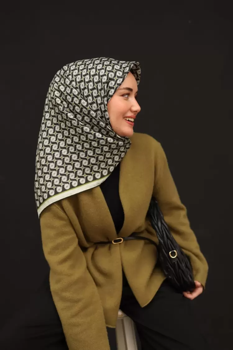 SİLK HOME İpek Twill Eşarp