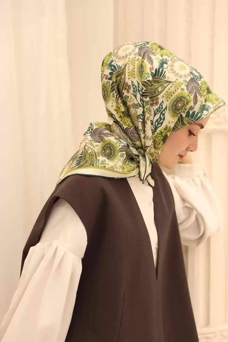 SİLK HOME İpek Twill Eşarp 11463-24