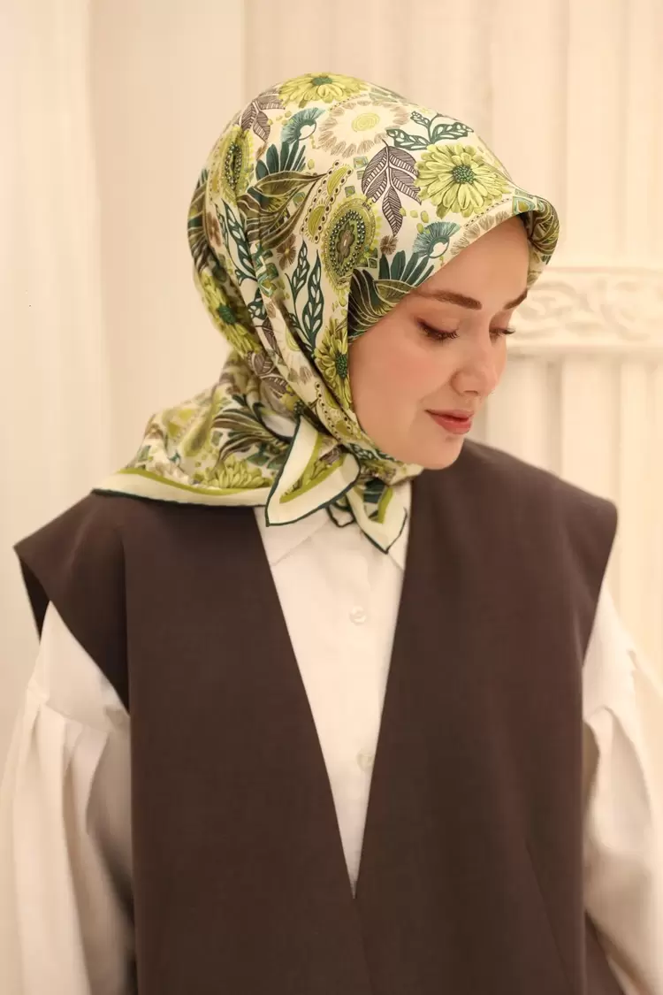 SİLK HOME İpek Twill Eşarp 11463-24