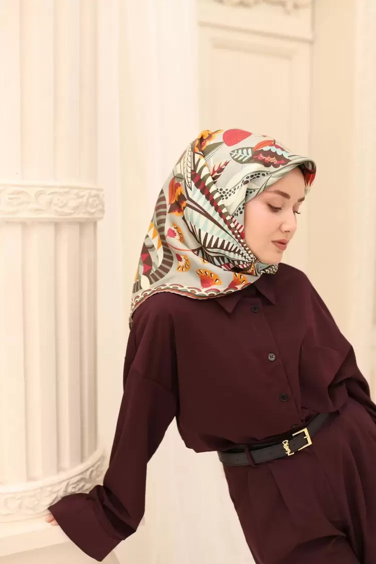 SİLK HOME İpek Twill Eşarp 11461-12