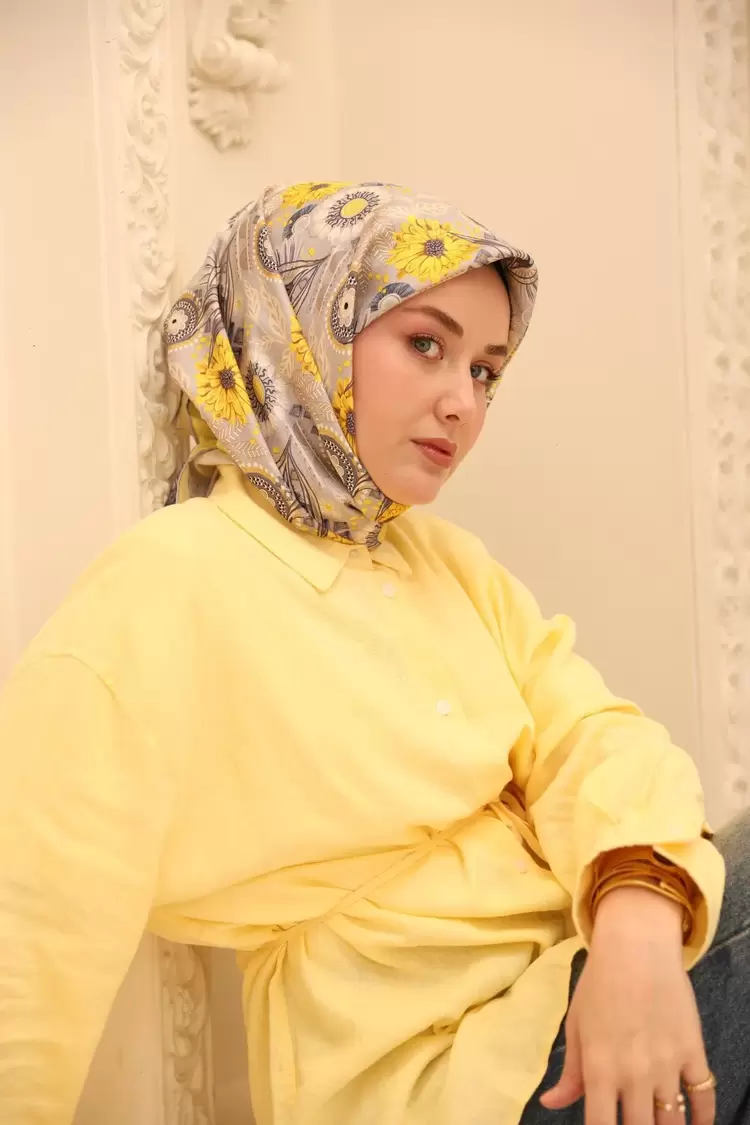 SİLK HOME İpek Twill Eşarp 11463-11