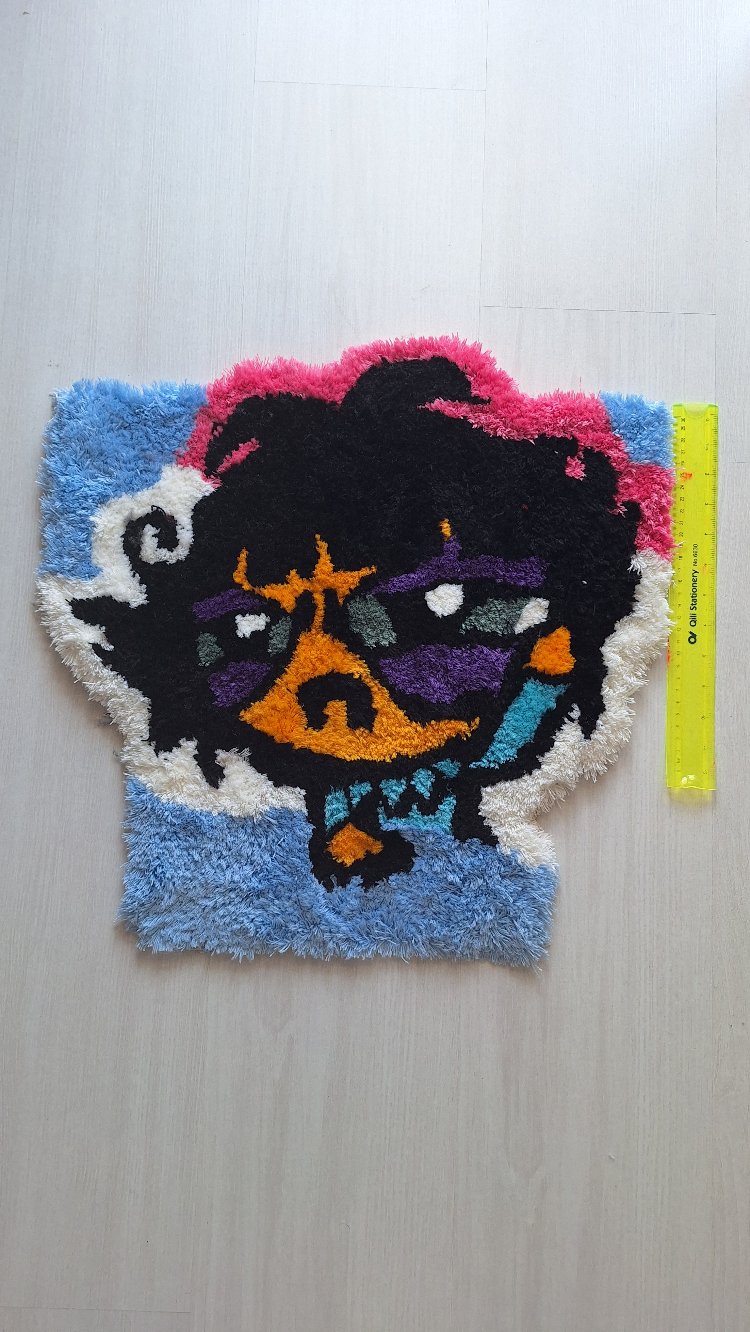 Powerpuff girls rug