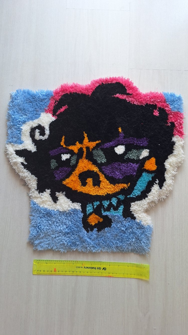 Powerpuff girls rug