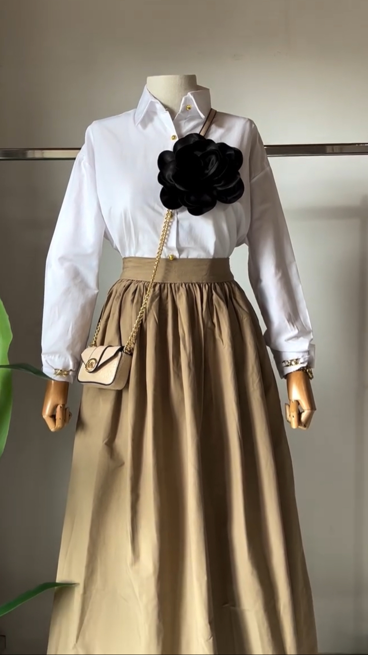 Poplin Etek 