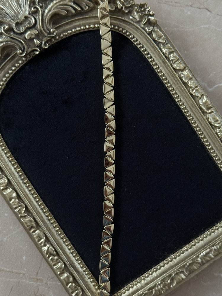 Cm Gold Üçgen Bileklik