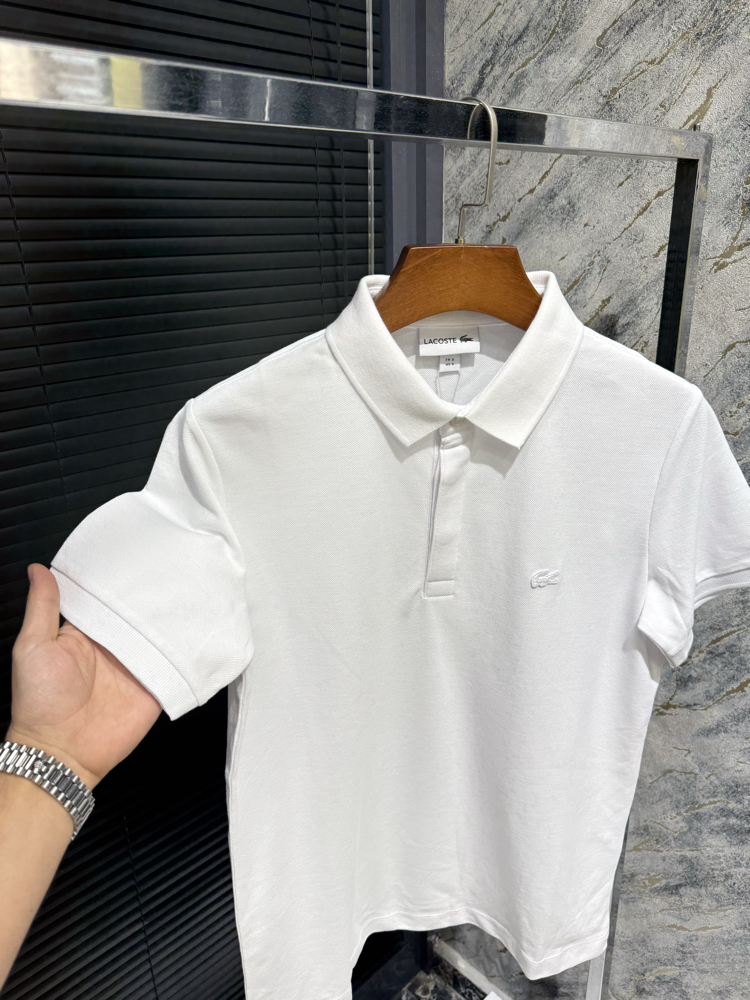 Premıum Lacoste Beyaz Polo Yaka
