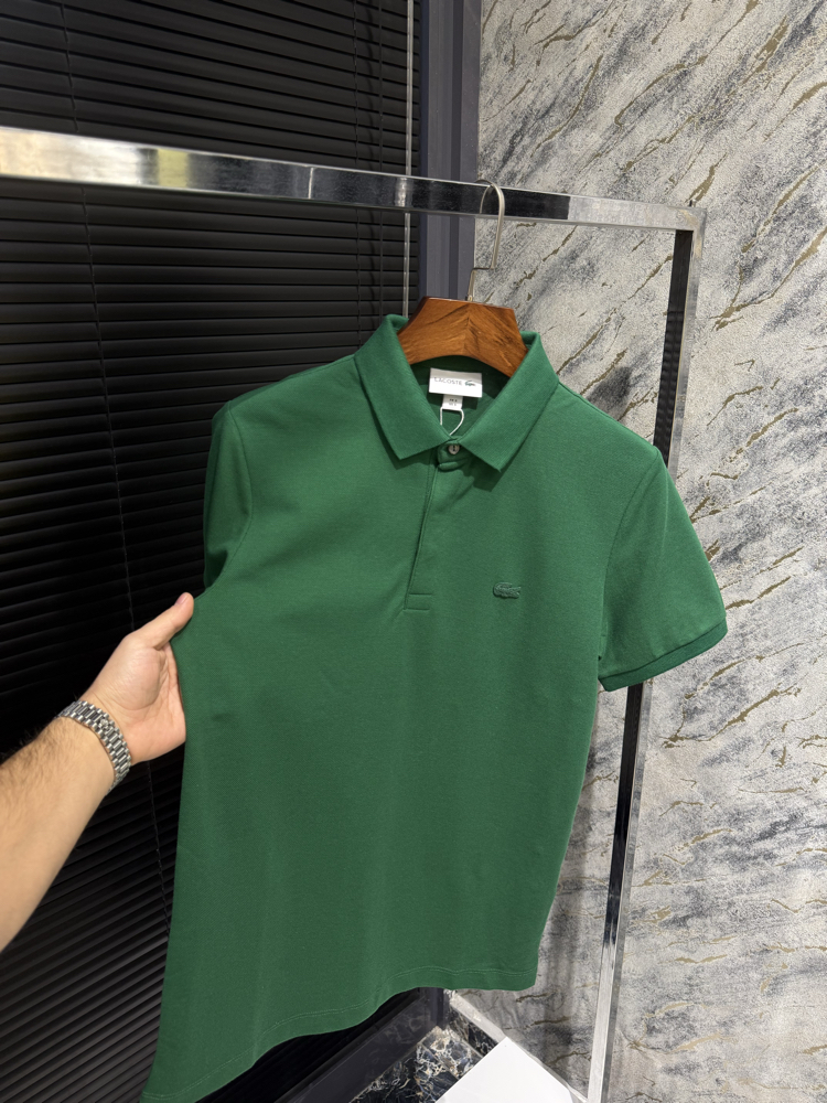 Premıum Lacoste Yeşil Polo Yaka