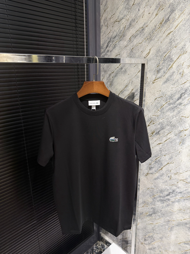 Premıum Lacoste Siyah Tshırt