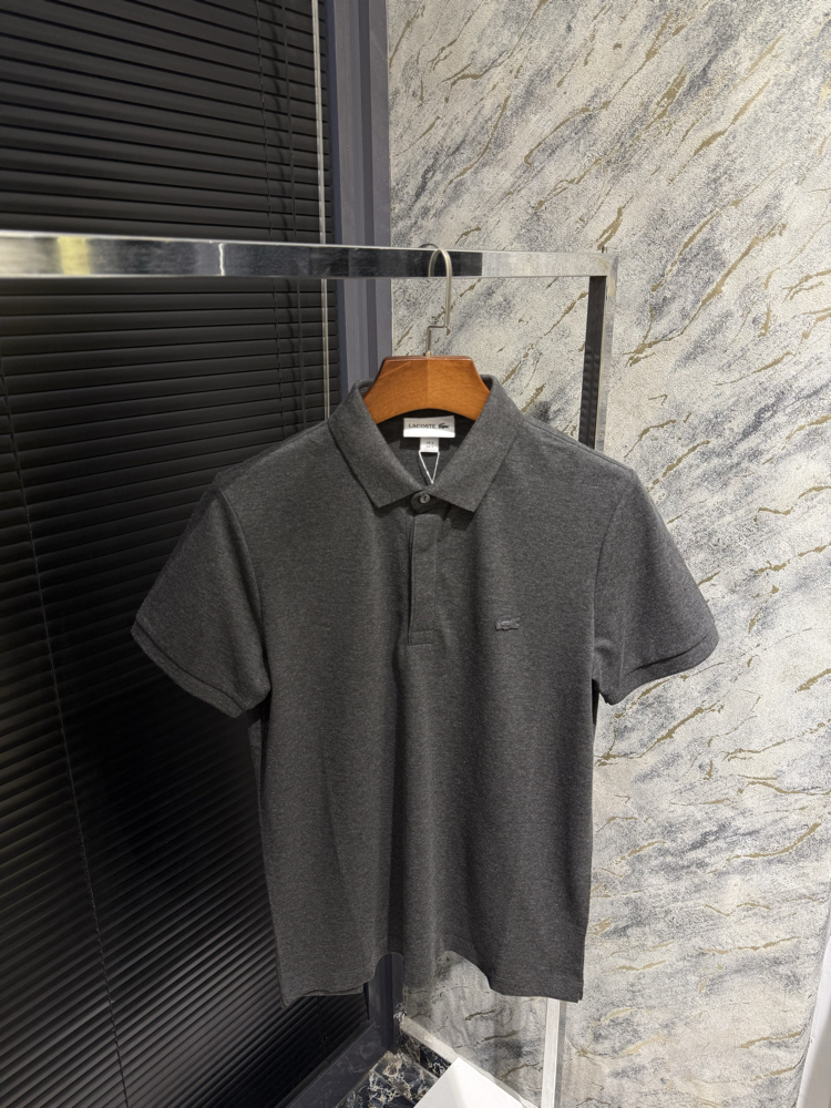 Premıum Lacoste Gri Polo Yaka