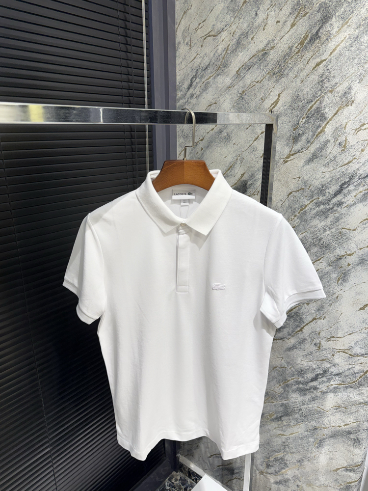 Premıum Lacoste Beyaz Polo Yaka