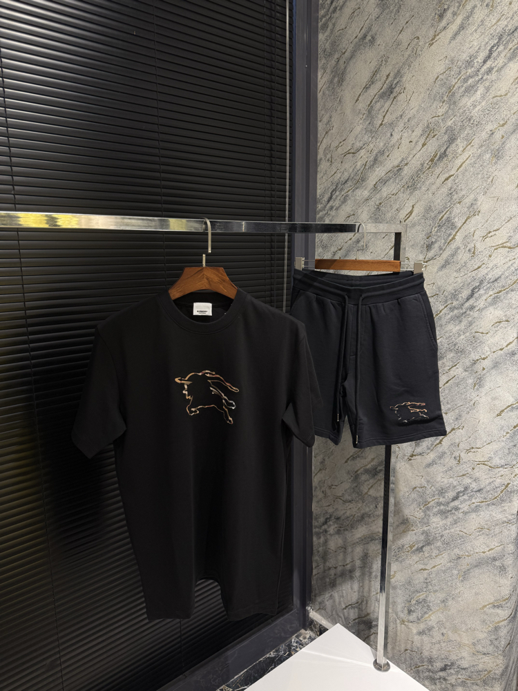 Premium Beymen Gold Nakışlı Şortlu Takım | Modern & Konforlu