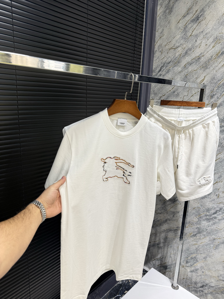 Premium Beymen Gold Nakışlı Şortlu Takım | Modern & Konforlu