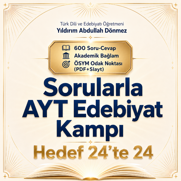 Sorularla AYT Edebiyat Kampı