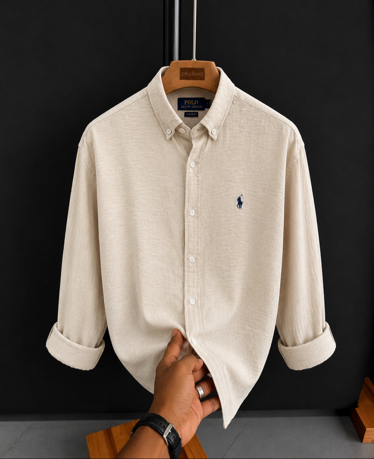 RALPH LAUREN İthal Premium Keten Gömlek