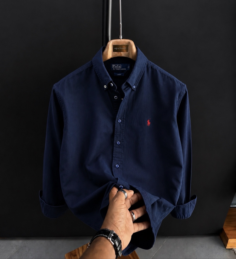 RALPH LAUREN İthal Premium Keten Gömlek