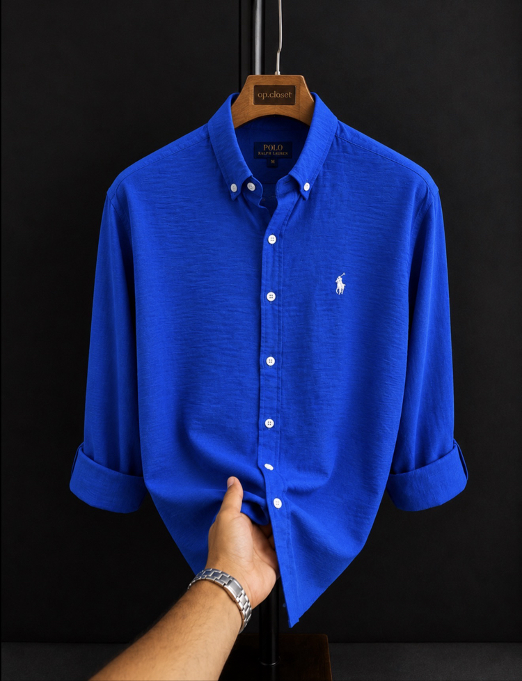 RALPH LAUREN İthal Premium Keten Gömlek