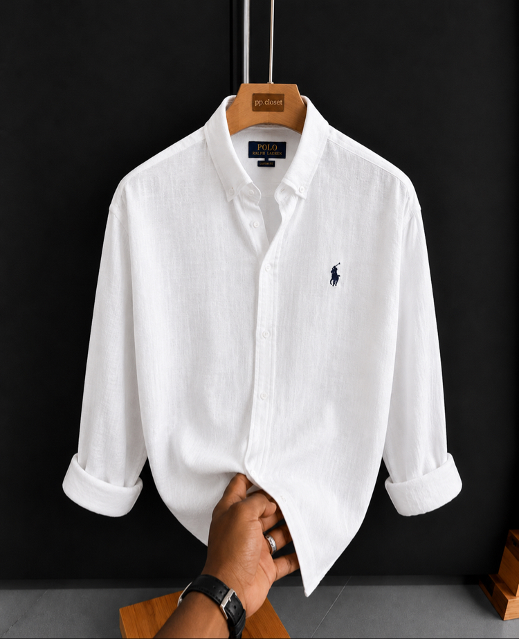 RALPH LAUREN İthal Premium Keten Gömlek