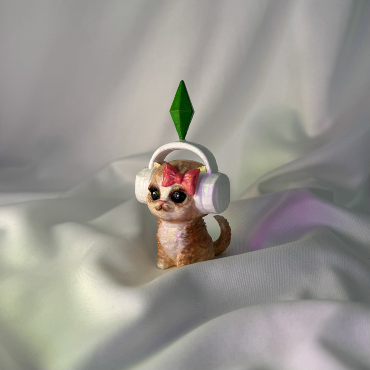 Sims kedi 8 cm figür 