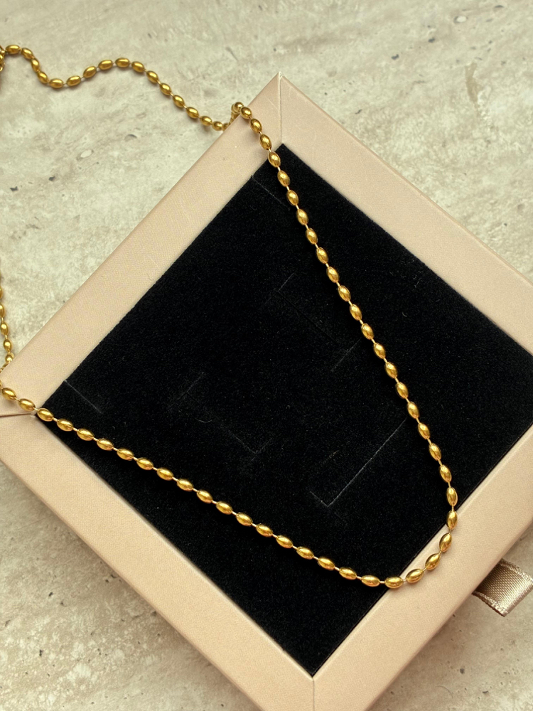 Çelik | Basic Gold Kolye