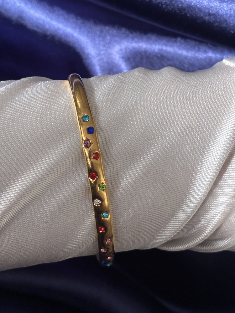 Rainbow Shine Gold Kelepçe